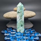 Chrysocolla & Malachite in Quartz Generator~CRCMQG12