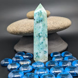 Chrysocolla & Malachite in Quartz Generator~CRCMQG13