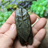 Gold Sheen Obsidian Cicada- CRGSOCIC