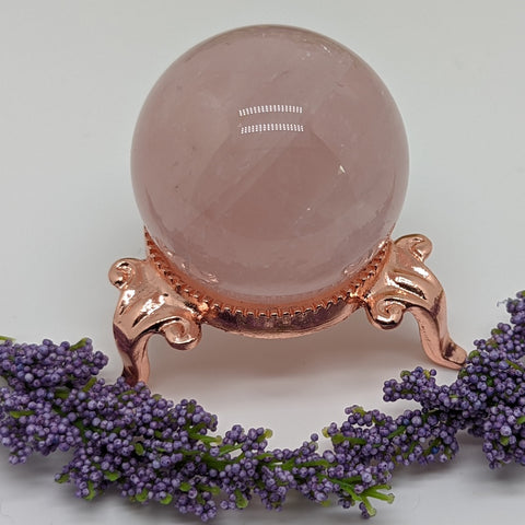 Star Rose Quartz Sphere~CRSRQSP1