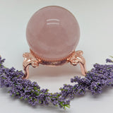 Star Rose Quartz Sphere~CRSRQSP2