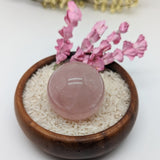 Star Rose Quartz Sphere~CRSRQSP2