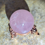 Star Rose Quartz Sphere~CRSRQSP2