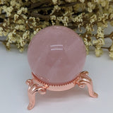 Star Rose Quartz Sphere~CRSRQSP4