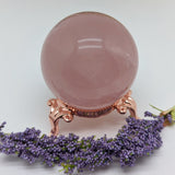 Star Rose Quartz Sphere~CRSRQSP6