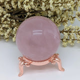 Star Rose Quartz Sphere~CRSRQSP6