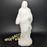 White Jade Jesus Statue~CRWJJESU