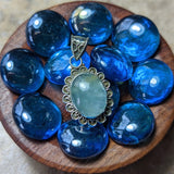 Aqua Calcite Pendant~JSSAQCP1