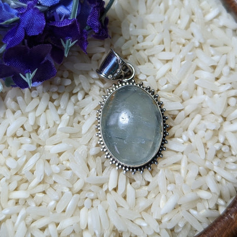 Aqua Calcite Pendant~JSSAQCP2