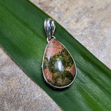 Unakite Pendant~JSSUNAP2