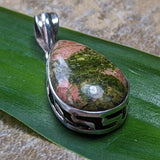 Unakite Pendant~JSSUNAP2