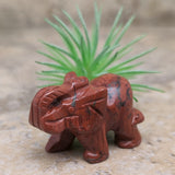 Red Jasper Elephant~CRRJELEP