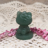 Green Aventurine "Hello Kitty"~CRGRAHKY