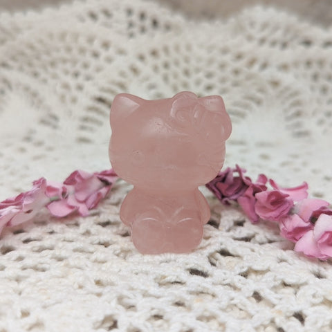 Rose Quartz "Hello Kitty"~CRRQHKY1