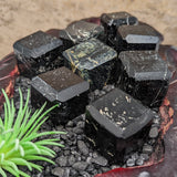 Black Tourmaline Cube~CRBTCUBE