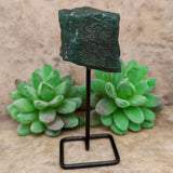 Green Aventurine Chunk on Stand~CRGRASTD