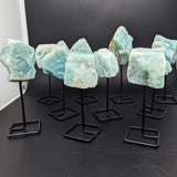 Amazonite Chunk on Metal Stand~CRAMSTND