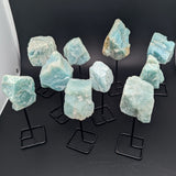 Amazonite Chunk on Metal Stand~CRAMSTND