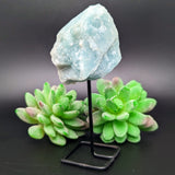 Amazonite Chunk on Metal Stand~CRAMSTND