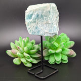 Amazonite Chunk on Metal Stand~CRAMSTND