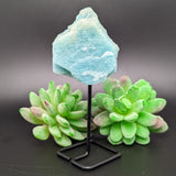 Amazonite Chunk on Metal Stand~CRAMSTND