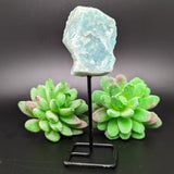 Amazonite Chunk on Metal Stand~CRAMSTND