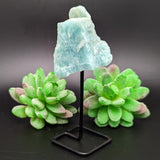 Amazonite Chunk on Metal Stand~CRAMSTND