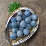 Aquamarine (blue Beryl) Mini Spheres~CRAQUASP