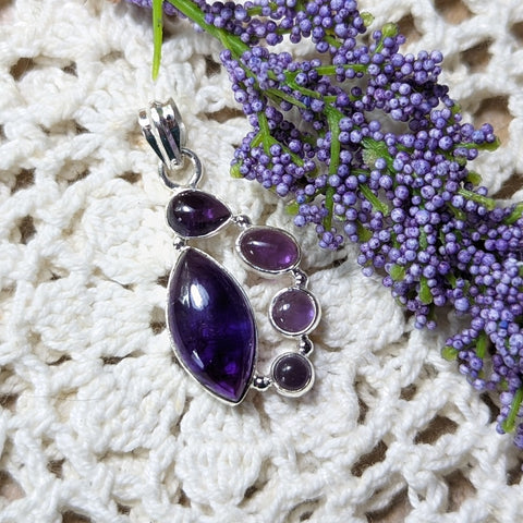 Amethyst Pendant~JSSMAM03