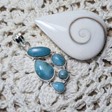 Larimar Pendant~JSSLMS04