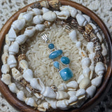 Larimar Pendant~JSSLMS06