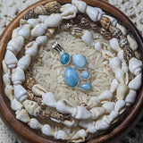 Larimar Pendant~JSSLMS08