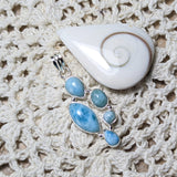 Larimar Pendant~JSSLMS09