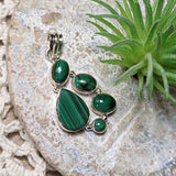 Malachite Pendant~JSSMAL05