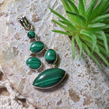 Malachite Pendant~JSSMAL09