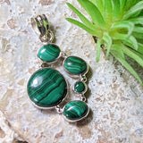 Malachite Pendant~JSSMAL11