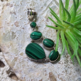 Malachite Pendant~JSSMAL13