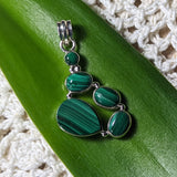 Malachite Pendant~JSSMAL13