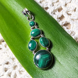 Malachite Pendant~JSSMAL14