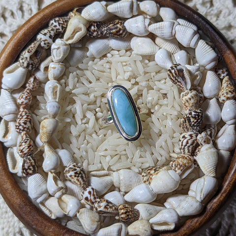 Larimar Ring~ Size 7 1/2~JSSLRR05