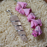 Rose Quartz Point Pendant~JSPRQPP2