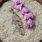 Rose Quartz Point Pendant~JSPRQPP3