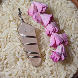 Rose Quartz Point Pendant~JSPRQPP5