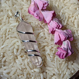 Rose Quartz Point Pendant~JSPRQPP6