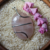 Rose Quartz Pendant~JSPRQP03