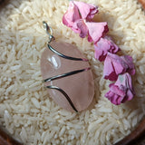 Rose Quartz Pendant~JSPRQP07