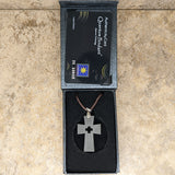 Scalar Zero Point Energy Cross Necklace~SCALAR04