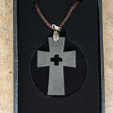 Scalar Zero Point Energy Cross Necklace~SCALAR04