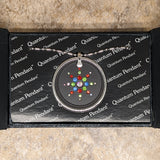 Scalar Zero Point Energy Rainbow Star Necklace~SCALAR10