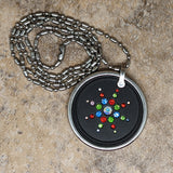 Scalar Zero Point Energy Rainbow Star Necklace~SCALAR10